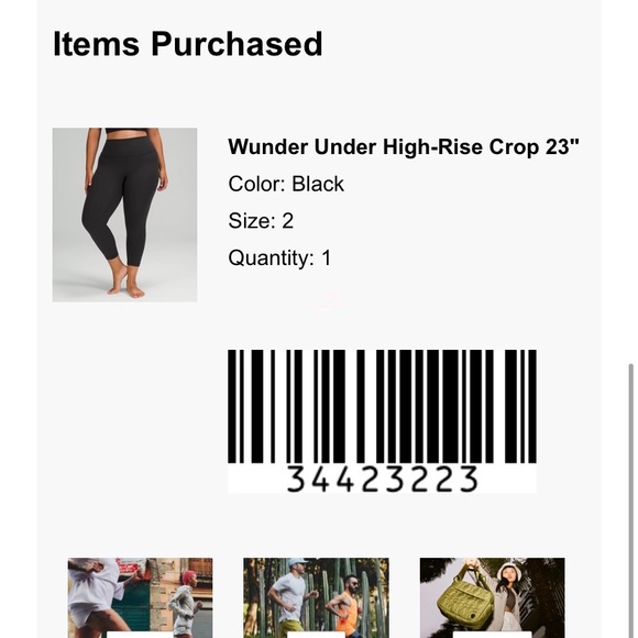 Lululemon Wunder Under - Picture 1 of 7